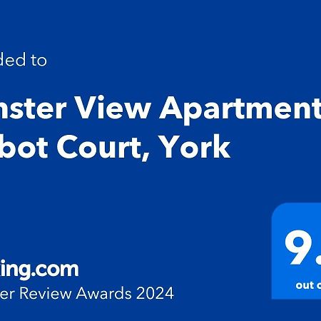 Minster View Apartment At Talbot Court, York Kültér fotó
